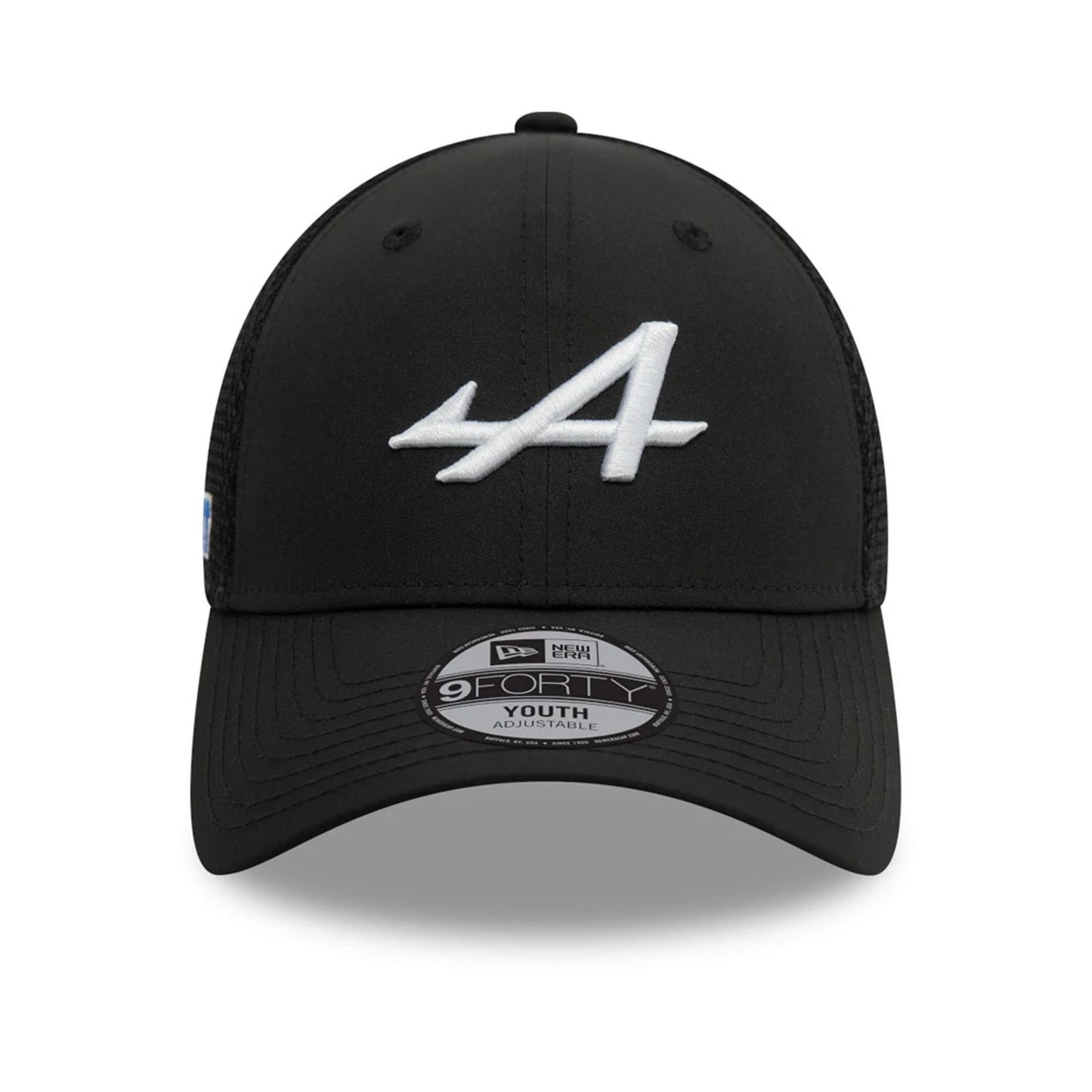 This is a Alpine Racing Youth Team Black 9FORTY Adjustable Cap 2