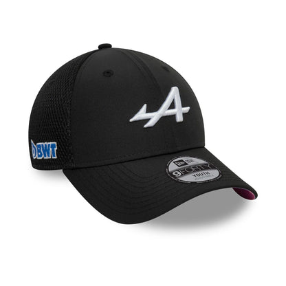 This is a Alpine Racing Youth Team Black 9FORTY Adjustable Cap 3