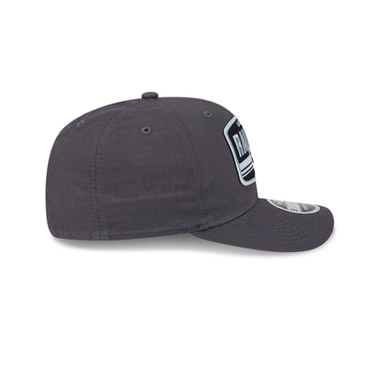 This is a Las Vegas Raiders Team Elevated Dark Grey 9SEVENTY Stretch Snap Adjustable Cap 6