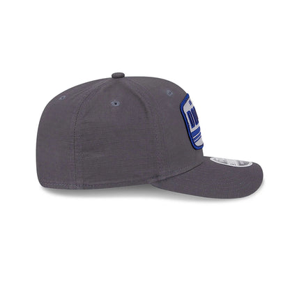 This is a LA Dodgers Team Elevated Dark Grey 9SEVENTY Stretch Snap Adjustable Cap 2