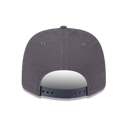 This is a New York Yankees Team Elevated Dark Grey 9SEVENTY Stretch Snap Adjustable Cap 5