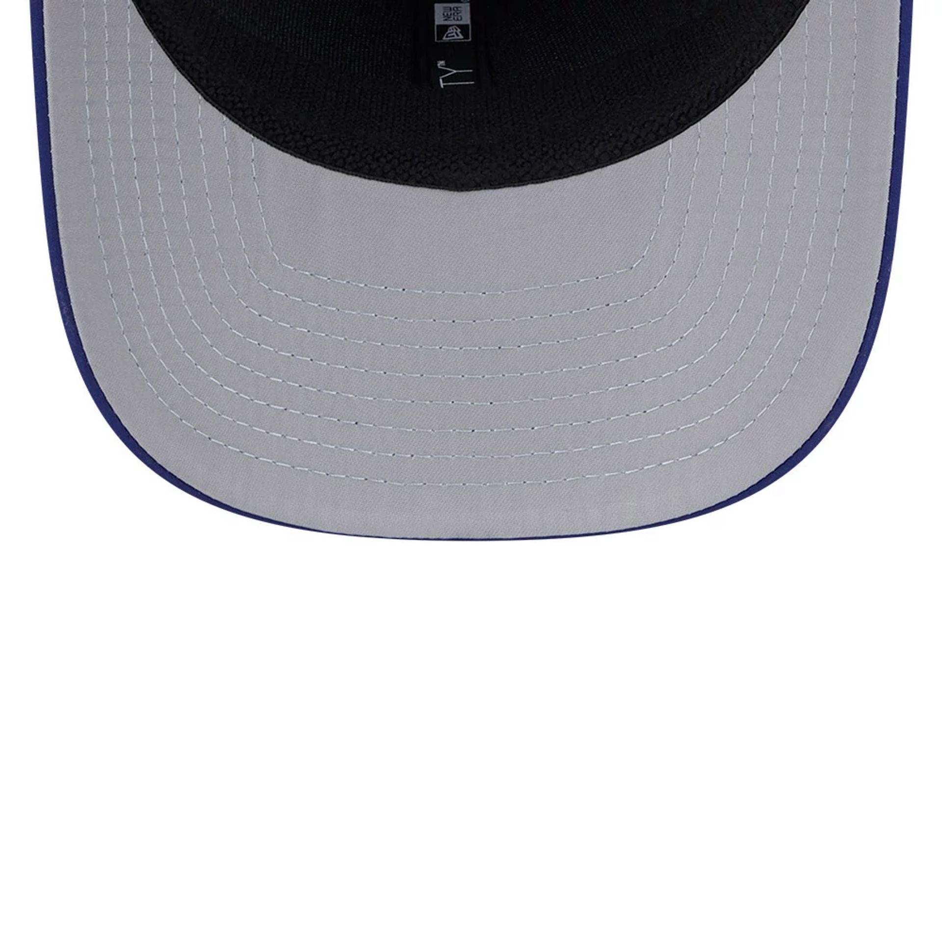 This is a LA Dodgers Performance Dark Blue 9SEVENTY Stretch Snap Adjustable Cap 2