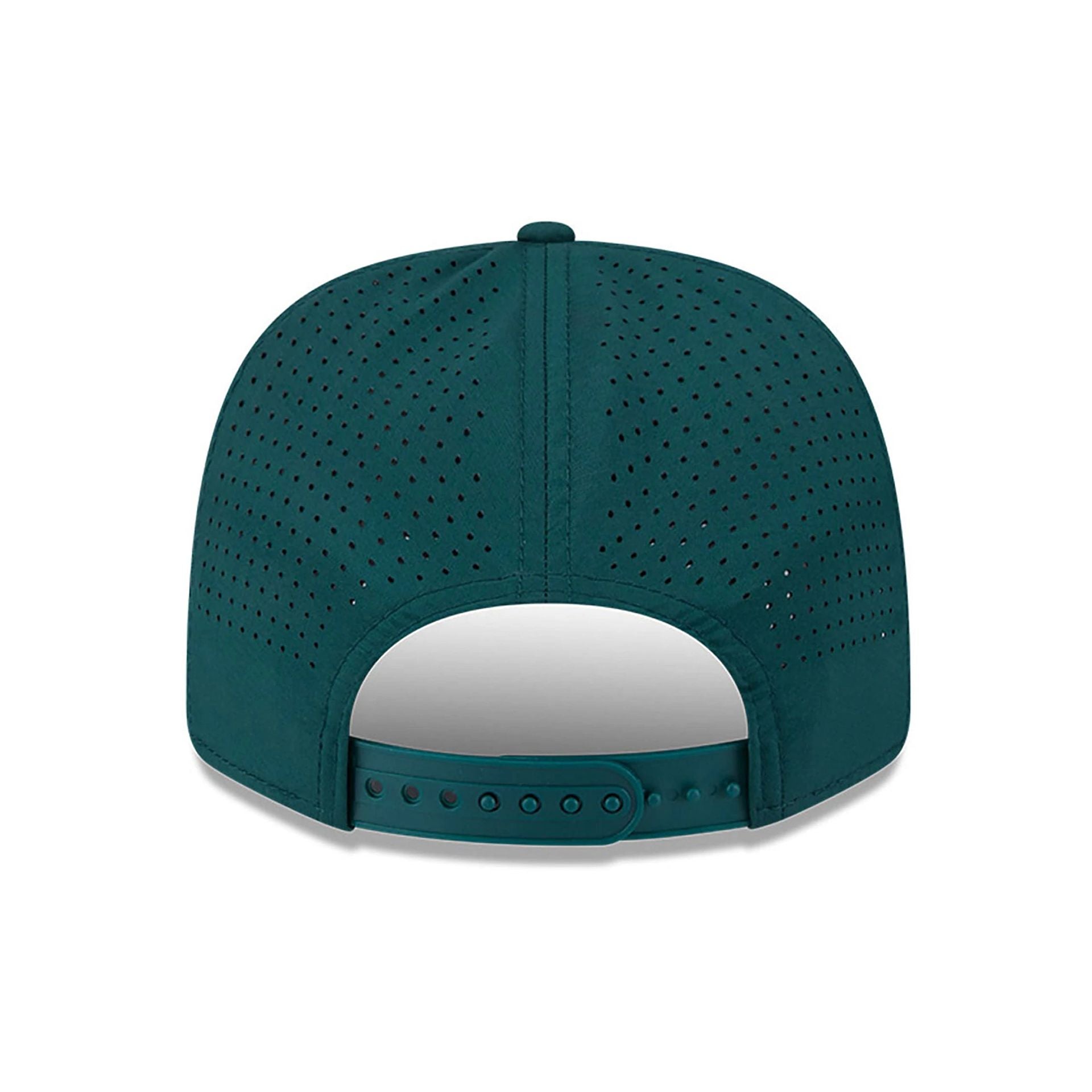 This is a Oakland Athletics AC Performance Dark Green 9SEVENTY Stretch Snap Adjustable Cap 5