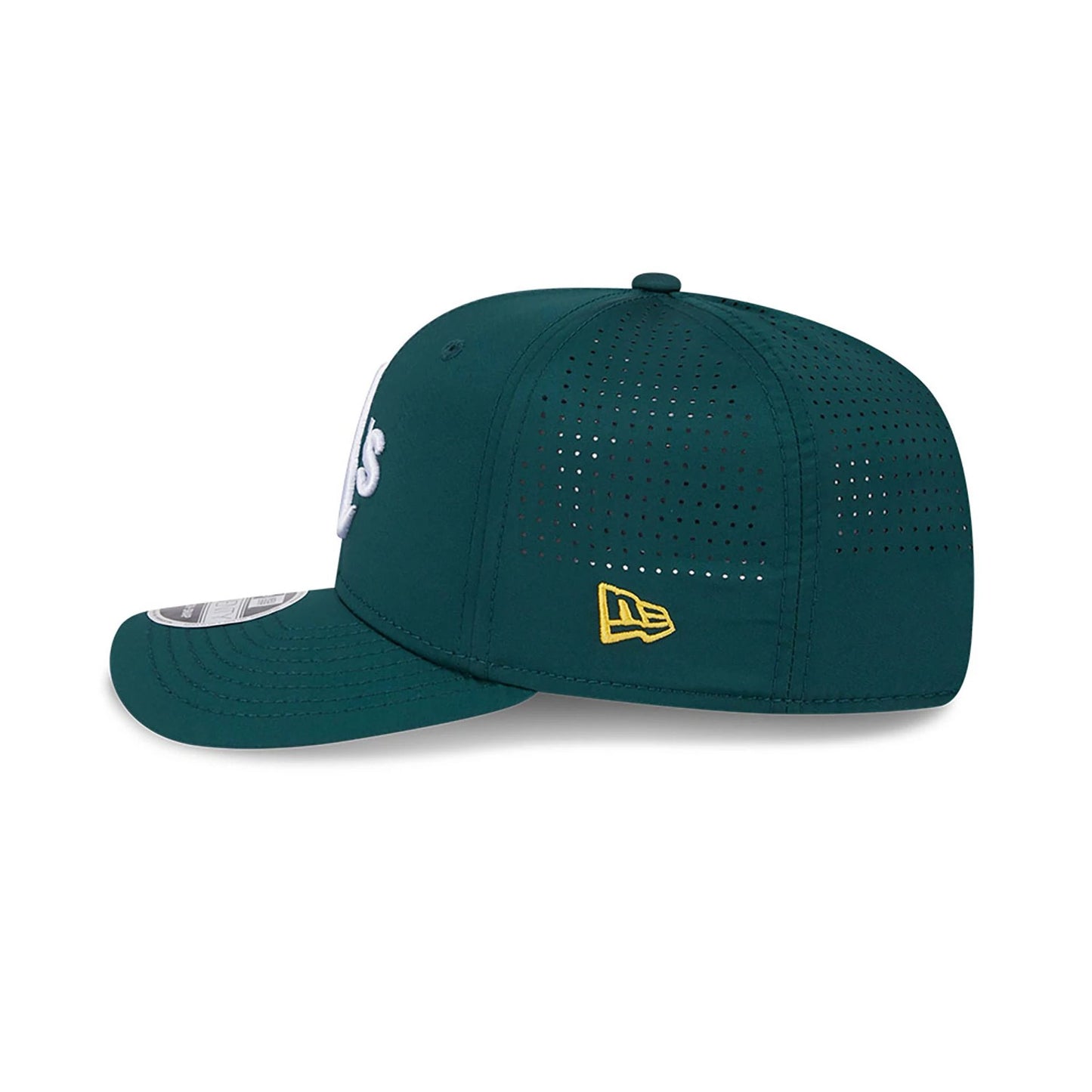 This is a Oakland Athletics AC Performance Dark Green 9SEVENTY Stretch Snap Adjustable Cap 7