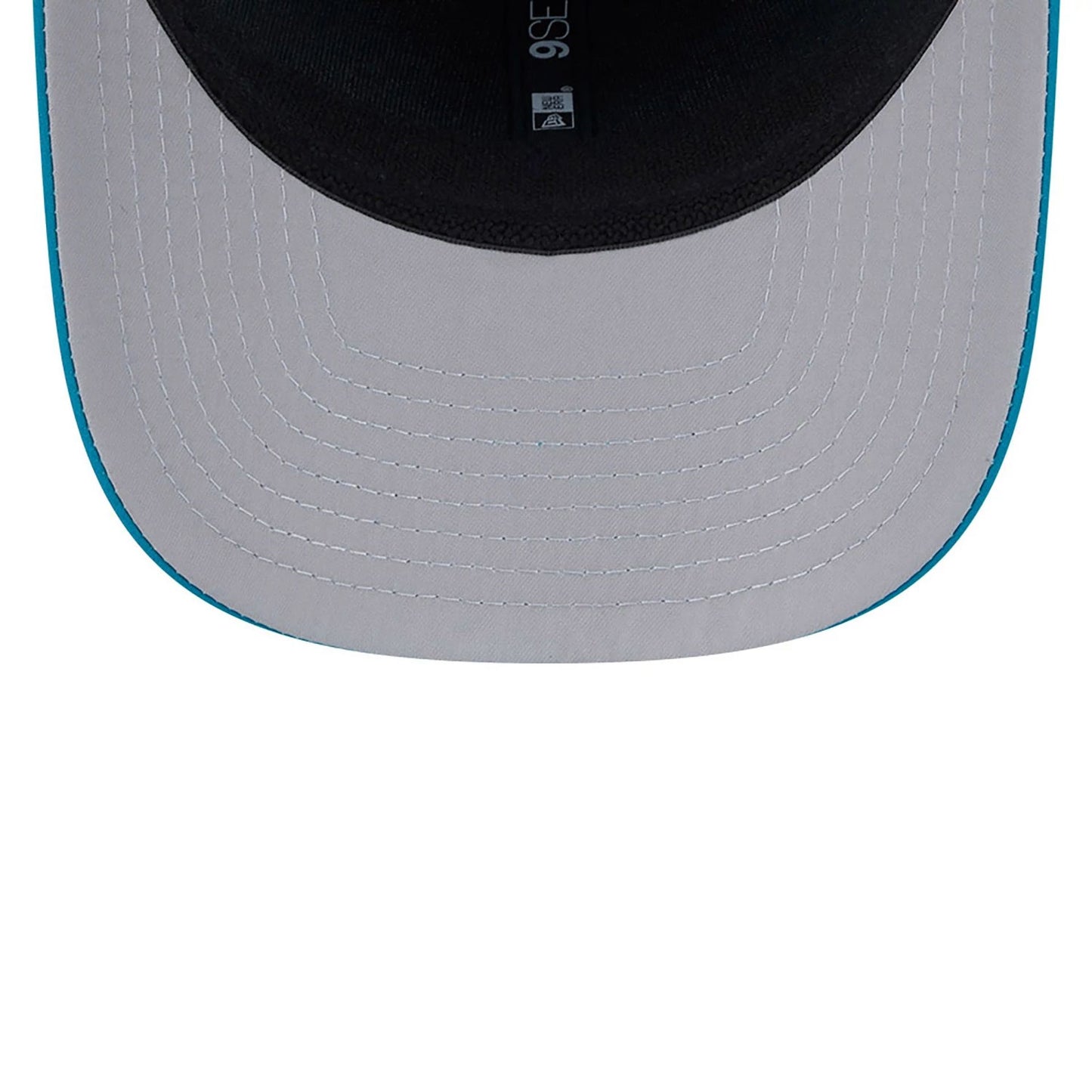 This is a Jacksonville Jaguars AC Performance Turquoise 9SEVENTY Stretch Snap Adjustable Cap 2