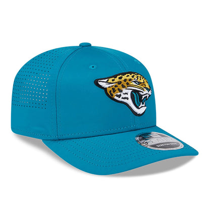 This is a Jacksonville Jaguars AC Performance Turquoise 9SEVENTY Stretch Snap Adjustable Cap 4