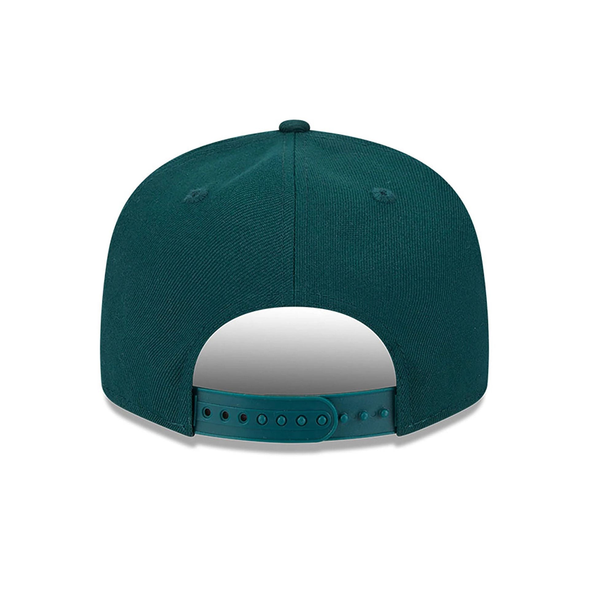 This is a Oakland Athletics MLB x Alpha Industries Dark Green 9FIFTY Snapback Adjustable Cap 5