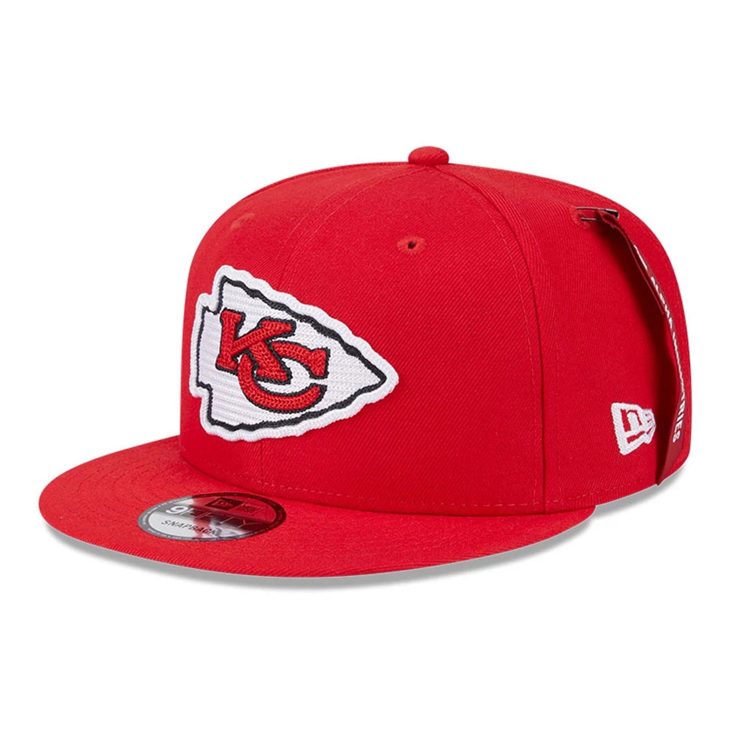 This is a Kansas City Chiefs NFL x Alpha Industries Red 9FIFTY Snapback Cap 3