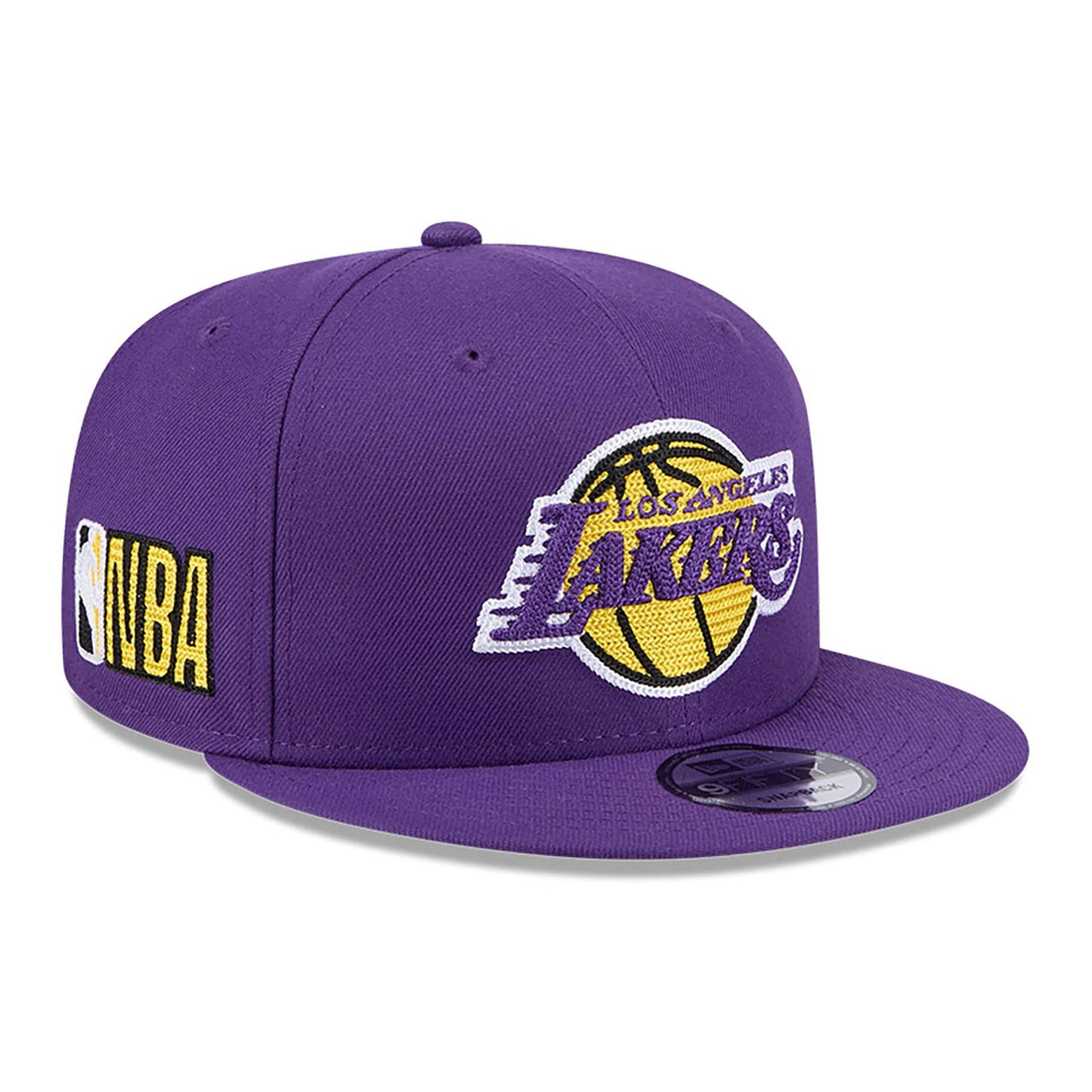 This is a LA Lakers NBA x Alpha Purple 9FIFTY Snapback Cap 3