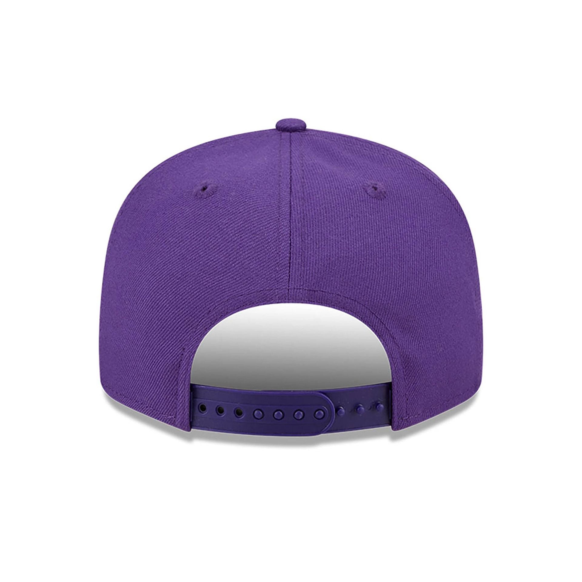 This is a LA Lakers NBA x Alpha Purple 9FIFTY Snapback Cap 5