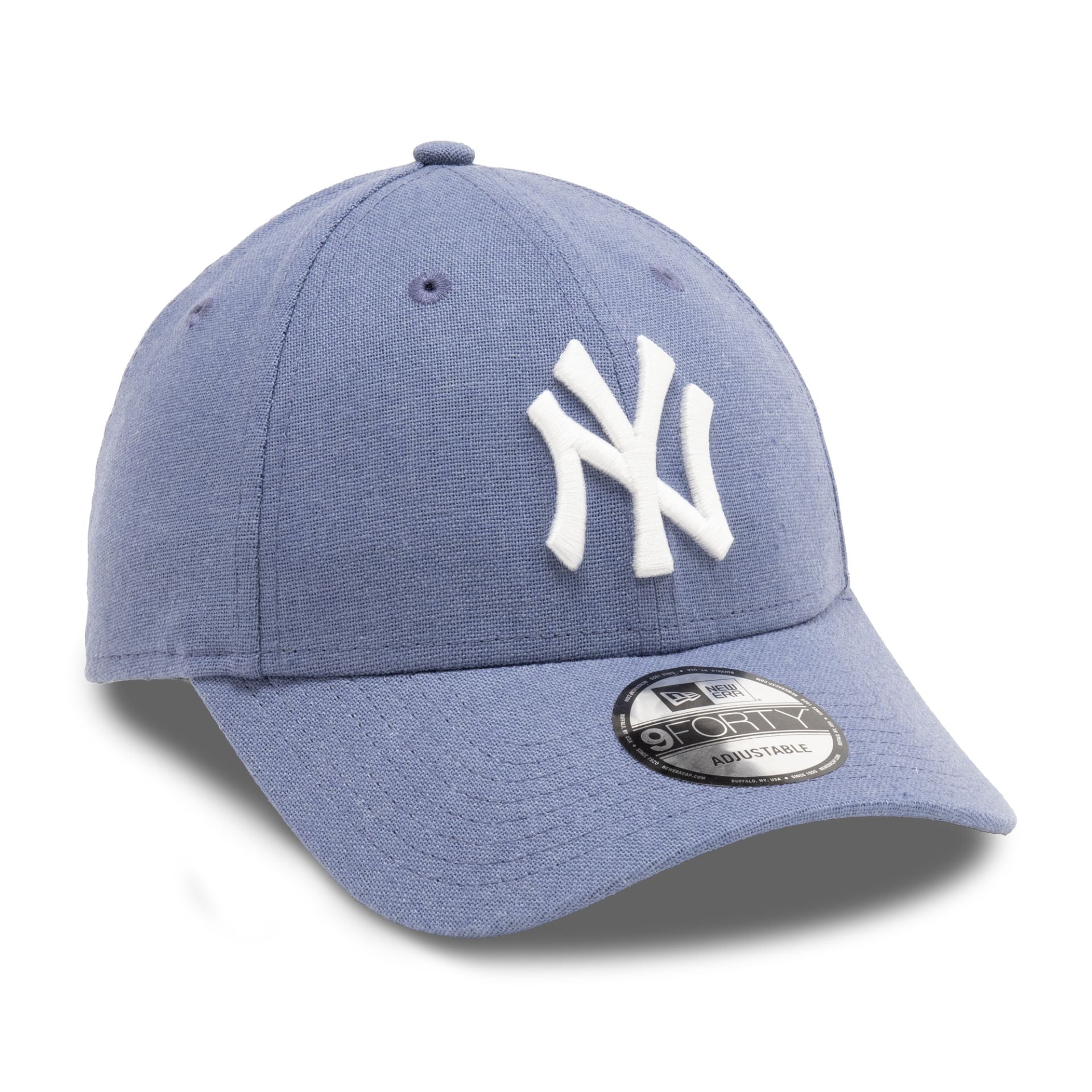 This is a New York Yankees MLB Linen Blue 9FORTY Adjustable Cap 3