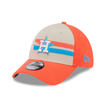 This is a Houston Astros MLB All Star Game 2024 Orange 39THIRTY Stretch Fit Cap 3