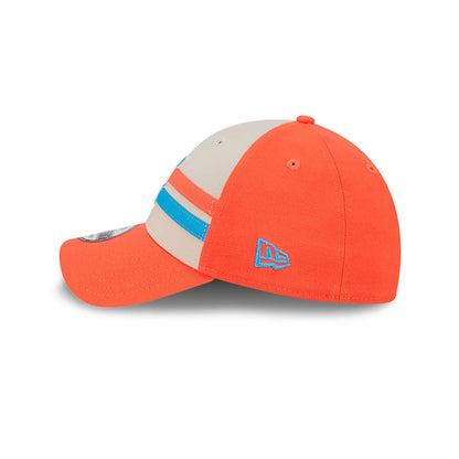 This is a Seattle Mariners MLB All Star Game 2024 Orange 39THIRTY Stretch Fit Cap 7