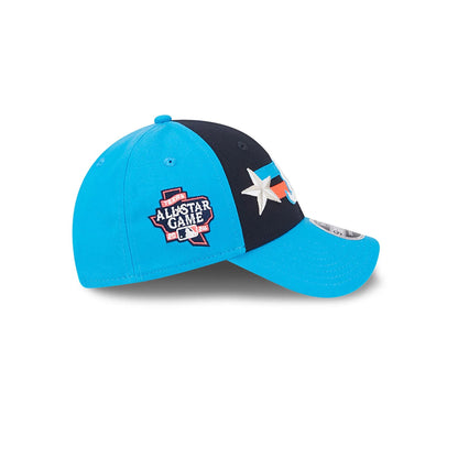 This is a Atlanta Braves MLB All Star Game 2024 Blue 9FORTY Stretch Snap Cap 6