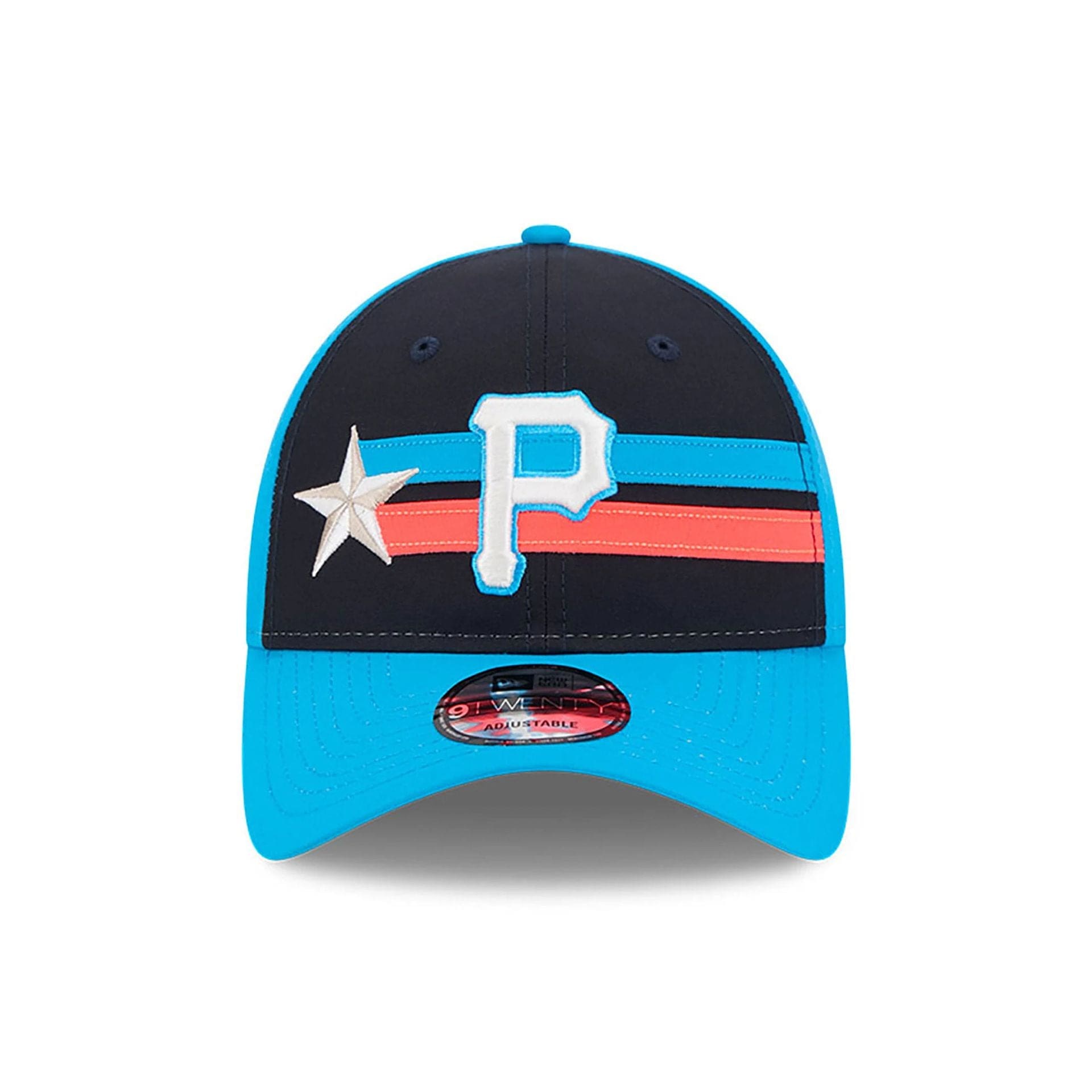 This is a Pittsburgh Pirates MLB All Star Game 2024 Blue 9TWENTY Adjustable Cap 4