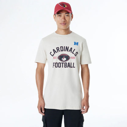 The Male model is wearing Arizona Cardinals NFL 3rd Down Historic Light Beige T-Shirt  1