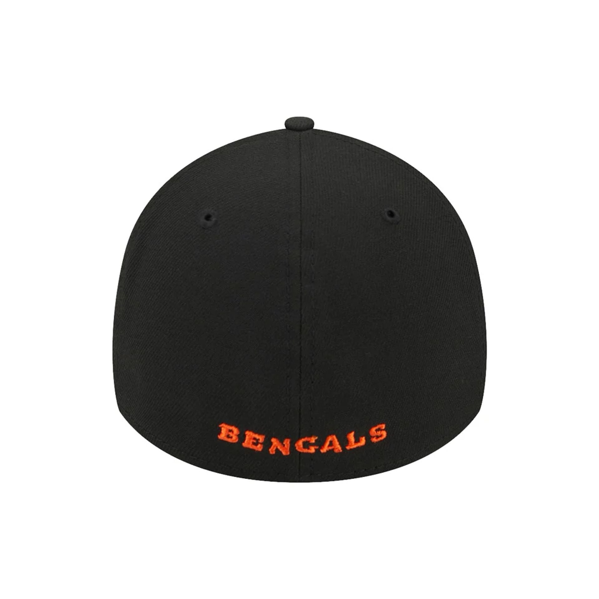 This is a Cincinnati Bengals NFL Team Logo Black 39THIRTY Stretch Fit Cap 3