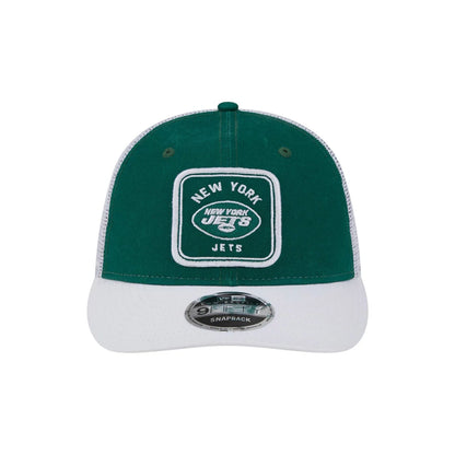 This is a New York Jets NFL Patch Green Low Profile 9FIFTY Snapback Cap 3