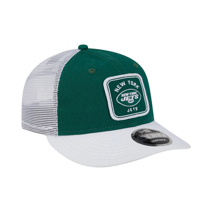 This is a New York Jets NFL Patch Green Low Profile 9FIFTY Snapback Cap 4