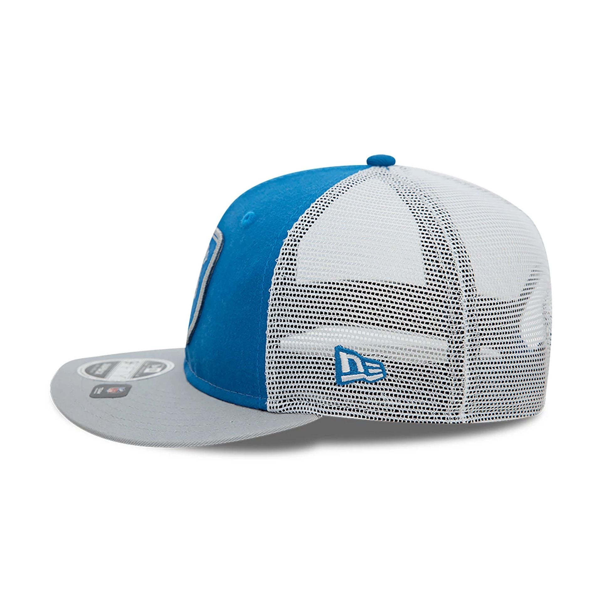 This is a Detroit Lions NFL Patch Blue Low Profile 9FIFTY Snapback Cap 6