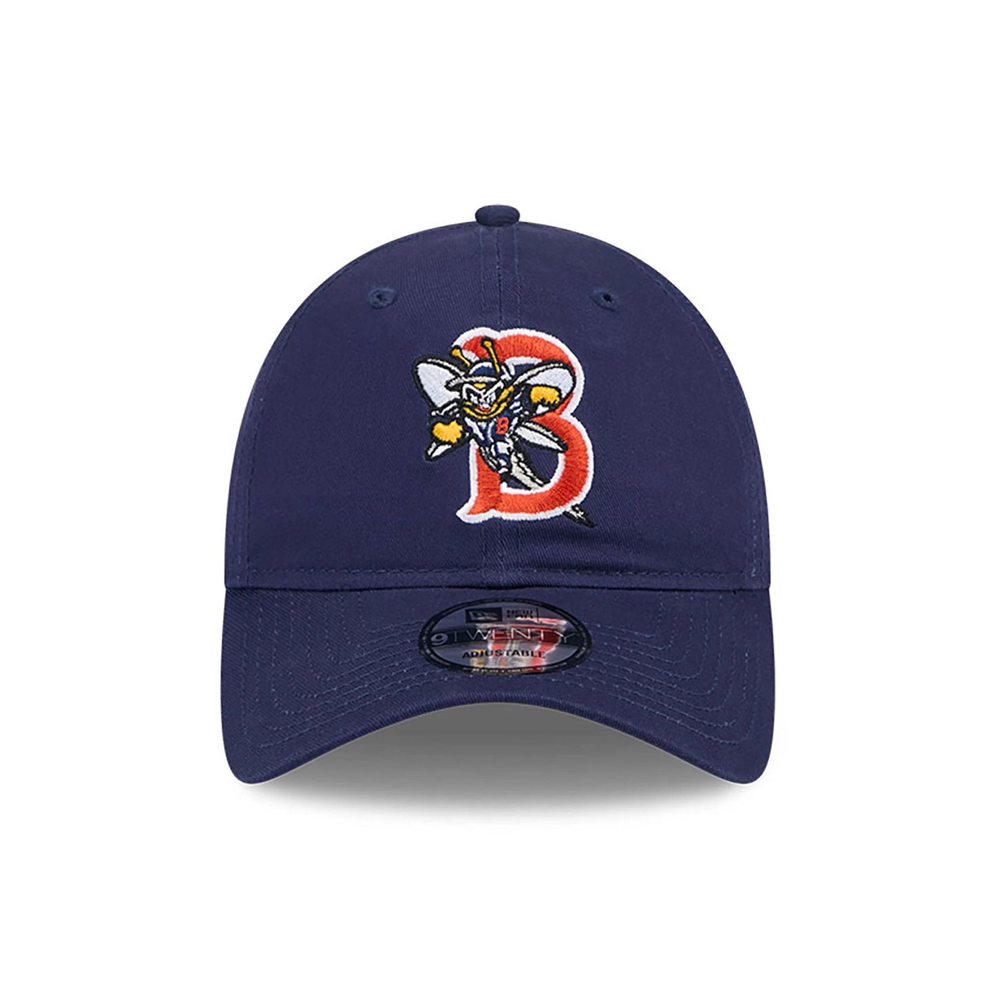 This is a Binghamton Rumble Ponies MiLB Theme Night Navy 9WENTY Adjustable Cap 3