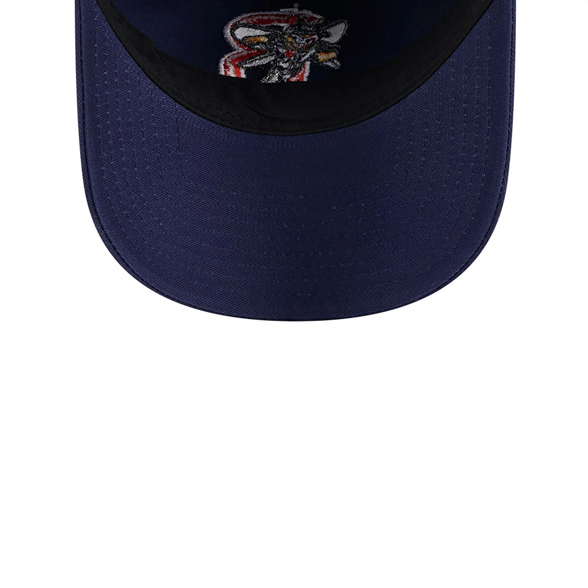 This is a Binghamton Rumble Ponies MiLB Theme Night Navy 9WENTY Adjustable Cap 2