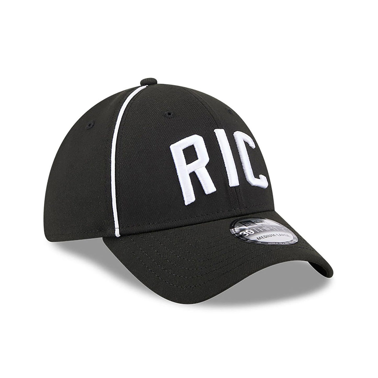 This is a Richmond Flying Squirrels MiLB Theme Night Black 39THIRTY Stretch Fit Cap 3