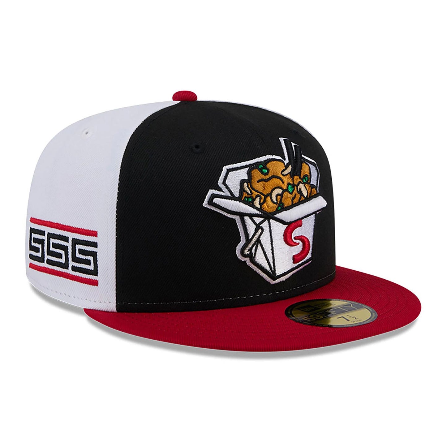 This is a Springfield Cardinals MiLB Theme Night White 59FIFTY Fitted Cap 1