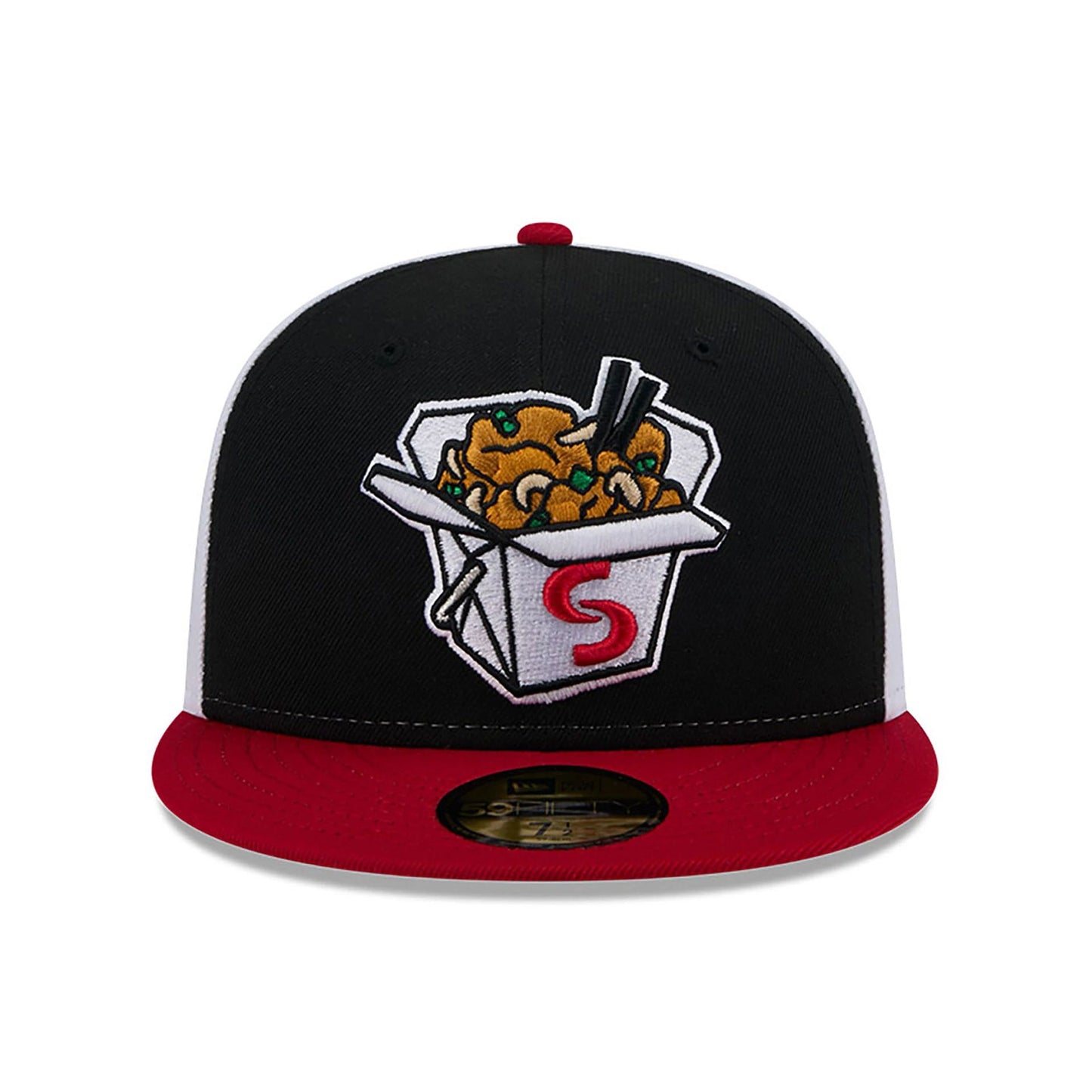 This is a Springfield Cardinals MiLB Theme Night White 59FIFTY Fitted Cap 3