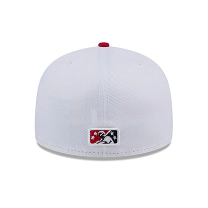 This is a Springfield Cardinals MiLB Theme Night White 59FIFTY Fitted Cap 5