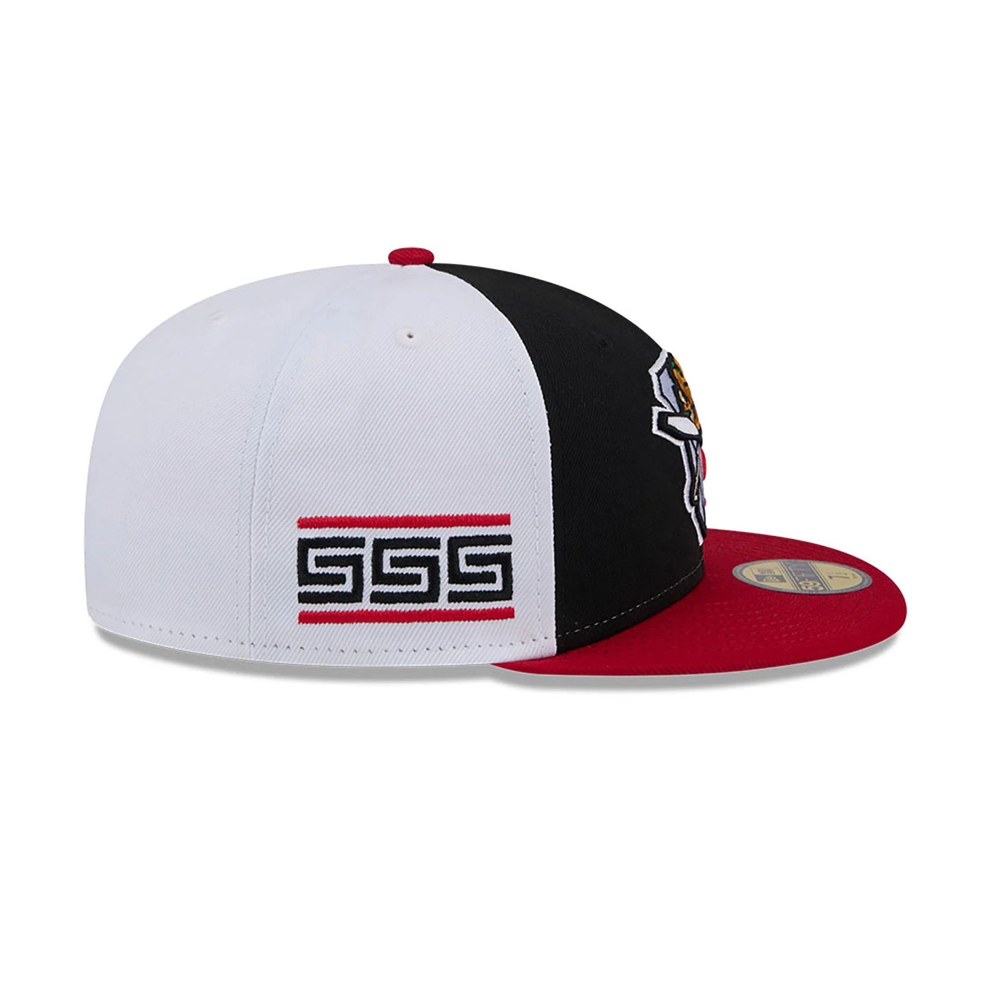 This is a Springfield Cardinals MiLB Theme Night White 59FIFTY Fitted Cap 6