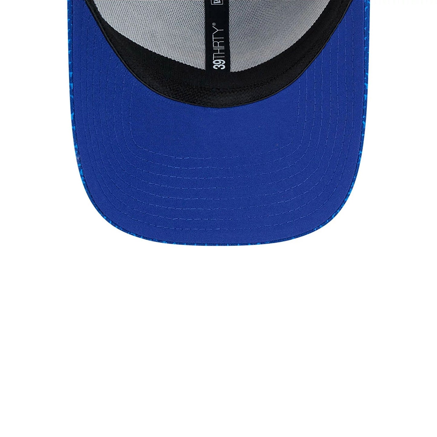 This is a Buffalo Bills NFL Sideline 2024 Blue 39THIRTY Stretch Fit Cap 4