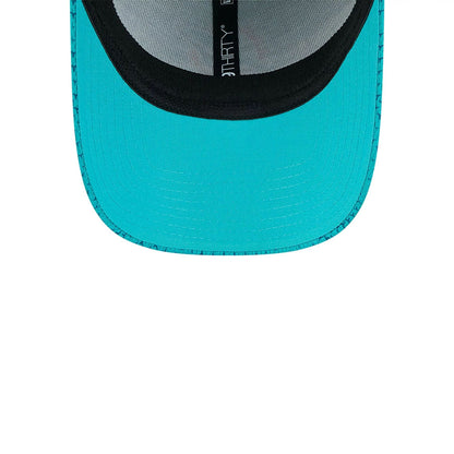 This is a Miami Dolphins NFL Sideline 2024 Turquoise 39THIRTY Stretch Fit Cap 4