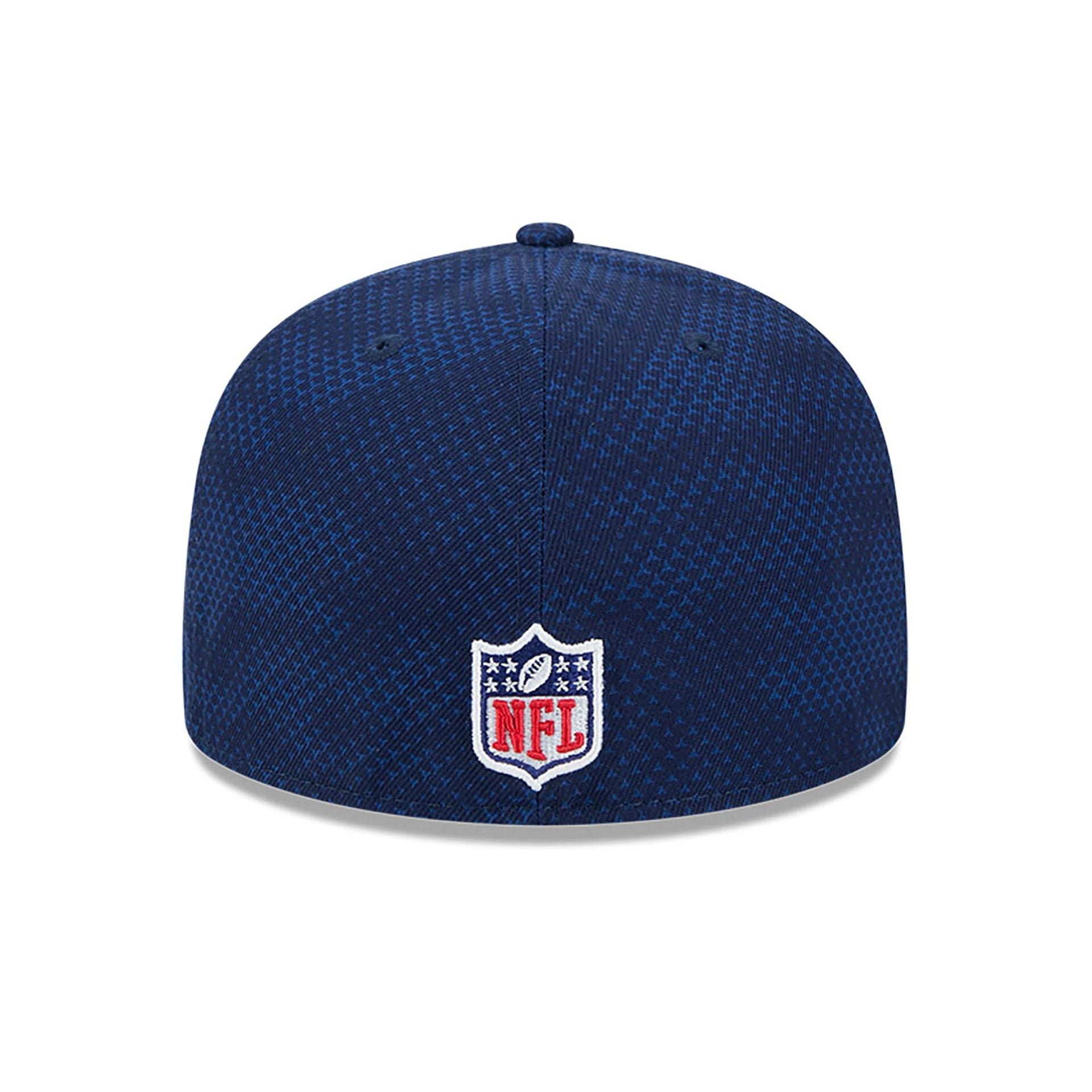 This is a Seattle Seahawks NFL Sideline 2024 Dark Blue 59FIFTY Fitted Cap 5