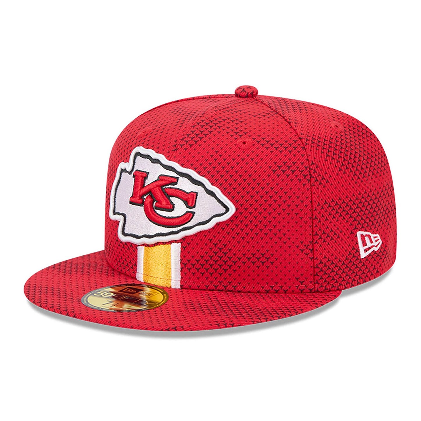 This is a Kansas City Chiefs NFL Sideline 2024 Red 59FIFTY Fitted Cap 3