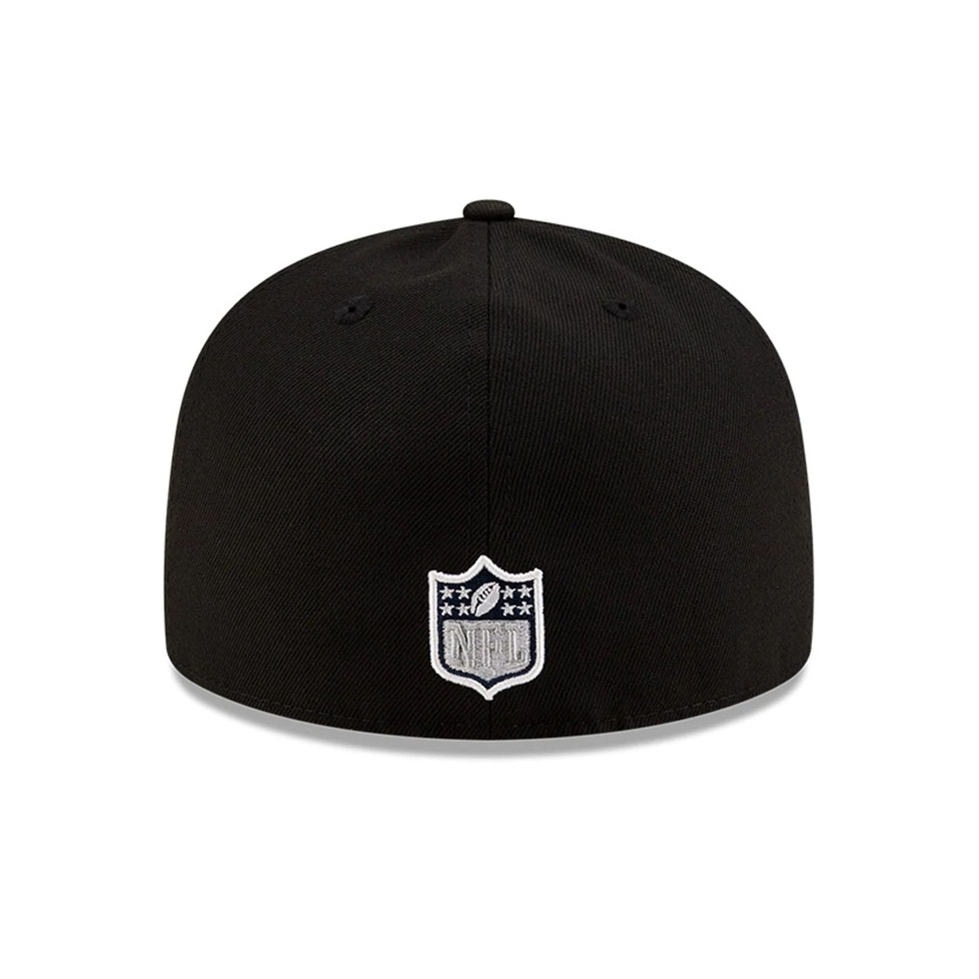 This is a Dallas Cowboys NFL Sideline 2024 Black 59FIFTY Fitted Cap 5