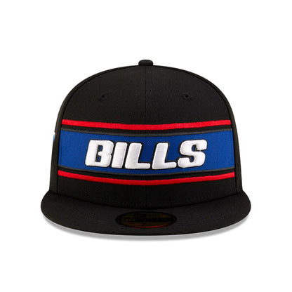 This is a Buffalo Bills NFL Sideline 2024 Blue 59FIFTY Fitted Cap 3