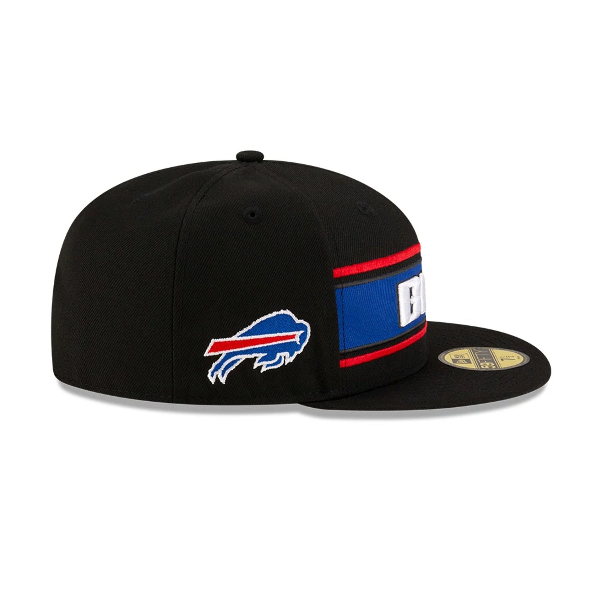 This is a Buffalo Bills NFL Sideline 2024 Blue 59FIFTY Fitted Cap 6