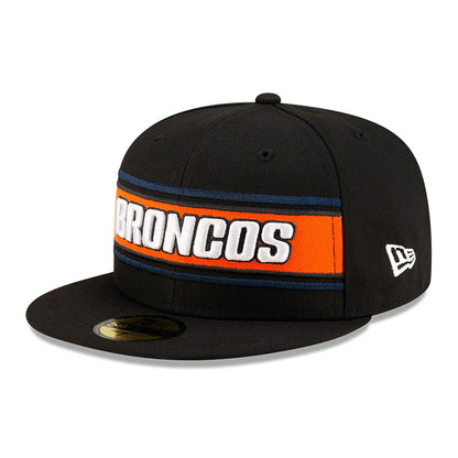 This is a Denver Broncos NFL Sideline 2024 Black 59FIFTY Fitted Cap 4