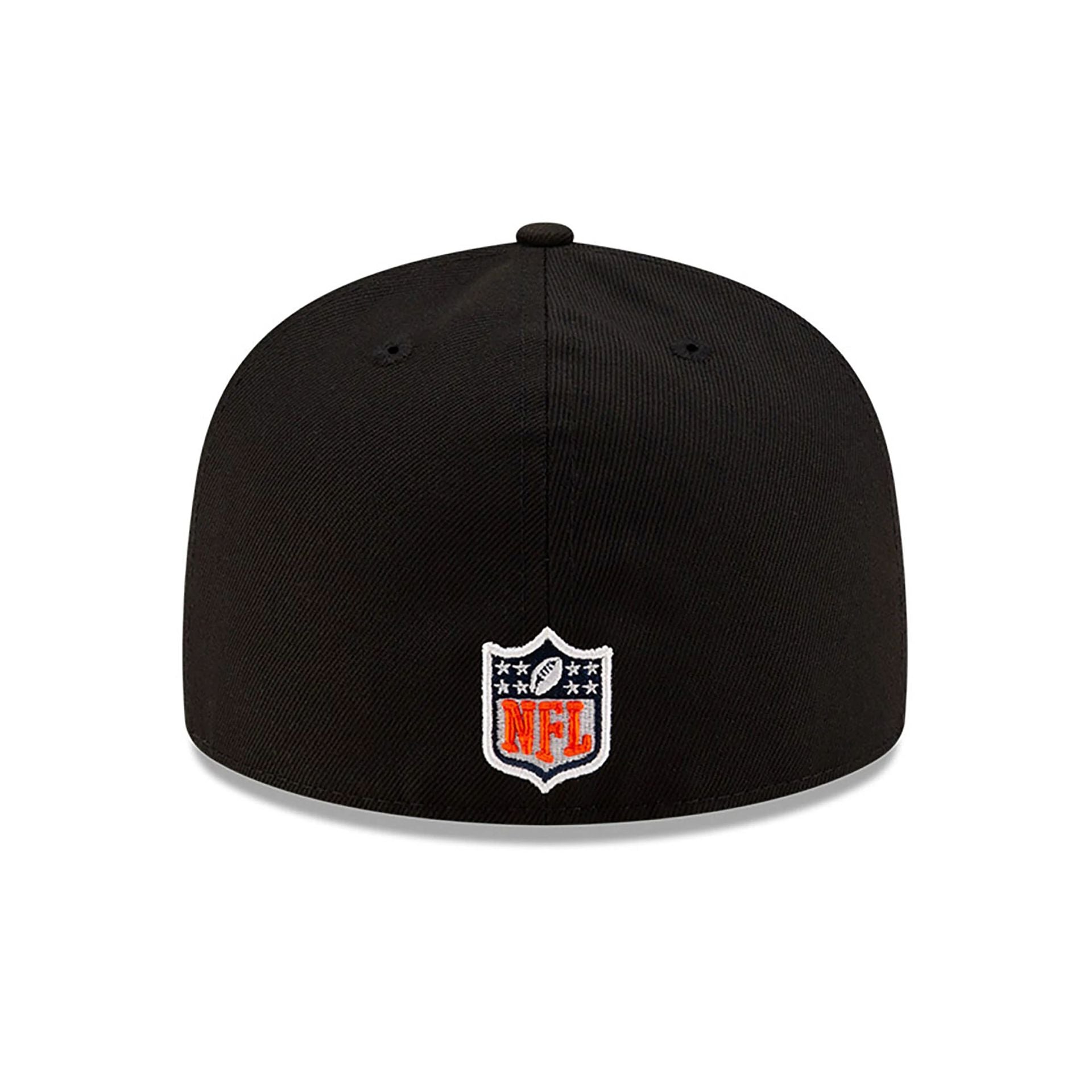 This is a Denver Broncos NFL Sideline 2024 Black 59FIFTY Fitted Cap 5