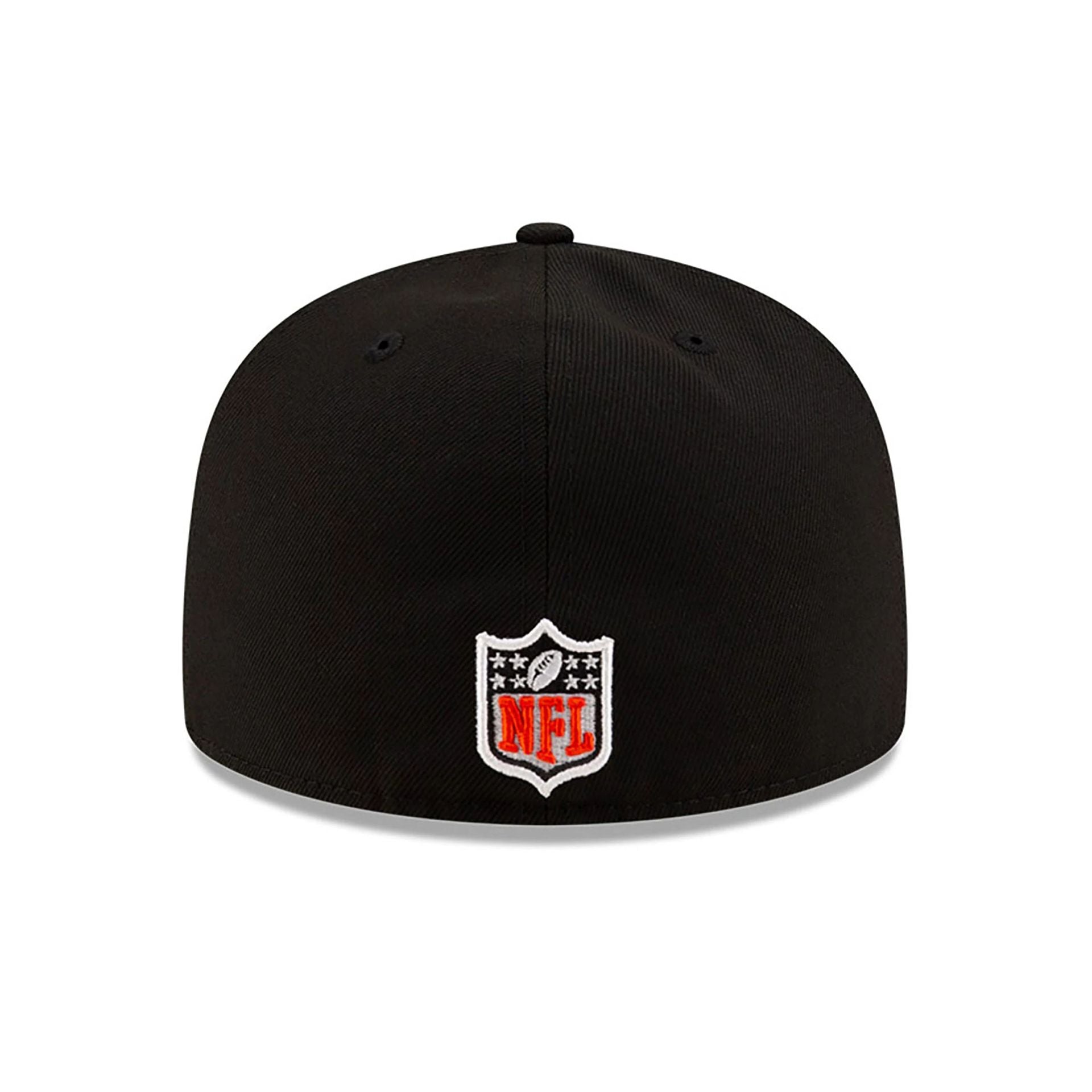 This is a Cincinnati Bengals NFL Sideline 2024 Black 59FIFTY Fitted Cap 5