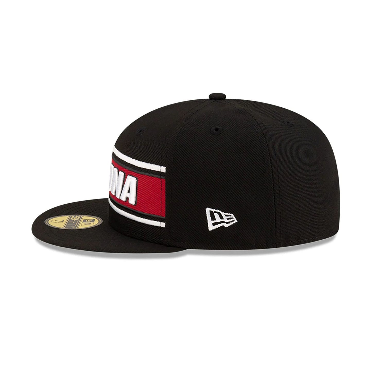 This is a Arizona Cardinals NFL Sideline 2024 Black 59FIFTY Fitted Cap 7