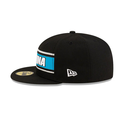 This is a Carolina Panthers NFL Sideline 2024 Black 59FIFTY Fitted Cap 7