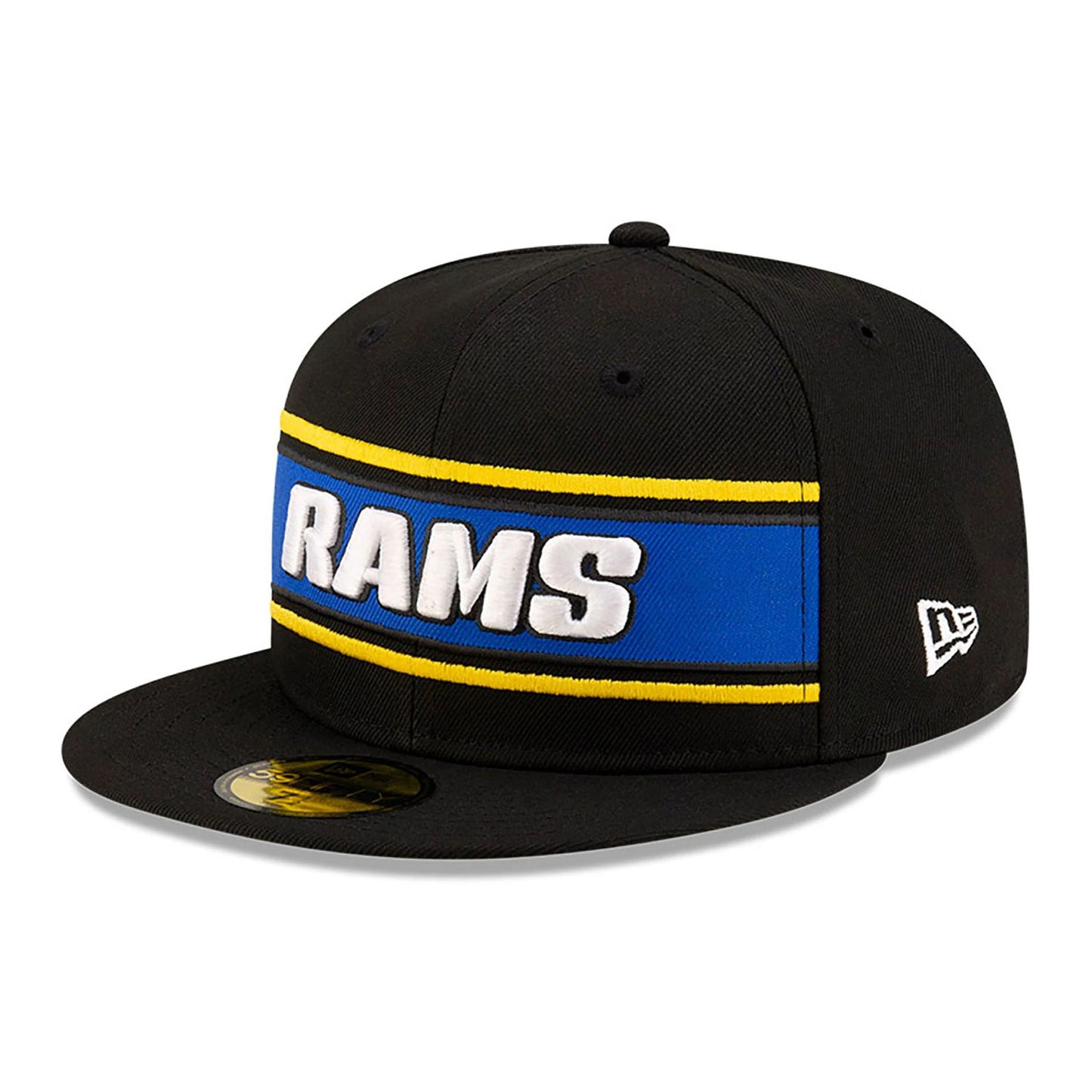 This is a LA Rams NFL Sideline 2024 Black 59FIFTY Fitted Cap 4