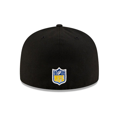 This is a LA Rams NFL Sideline 2024 Black 59FIFTY Fitted Cap 5