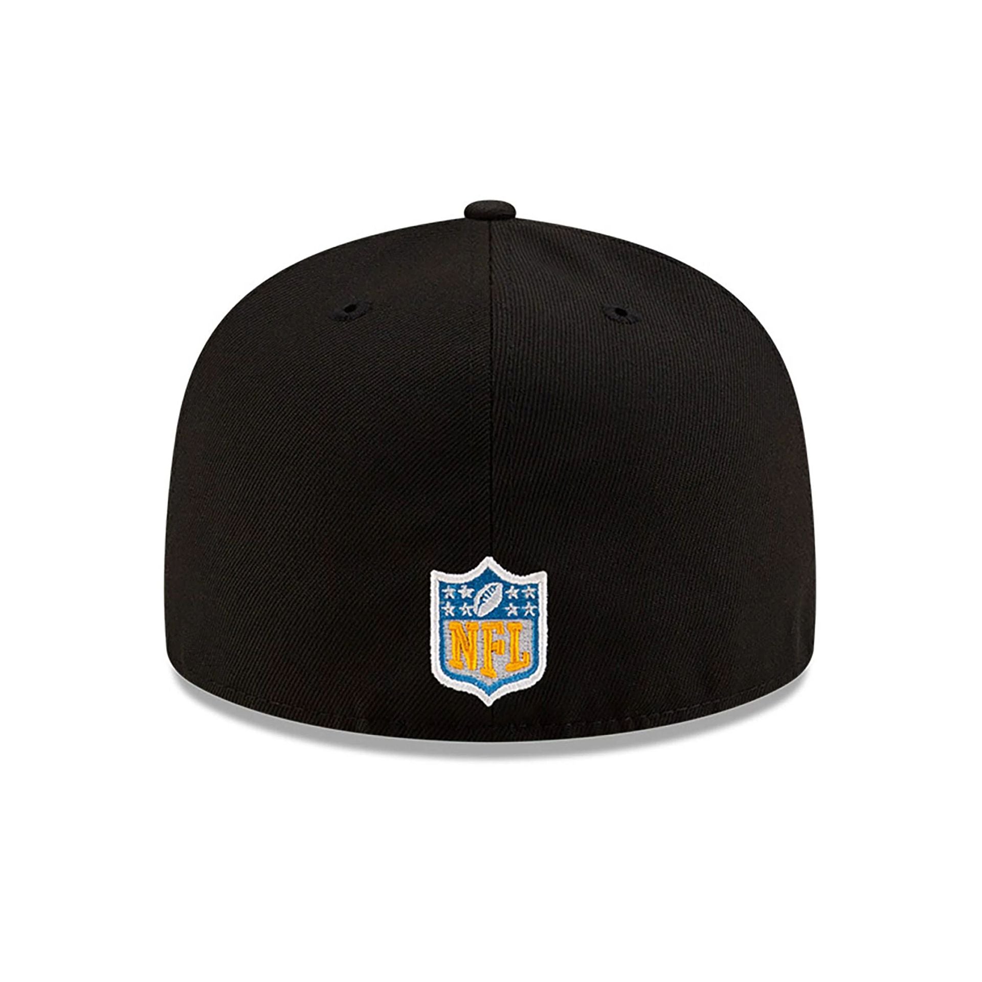 This is a LA Chargers NFL Sideline 2024 Black 59FIFTY Fitted Cap 5