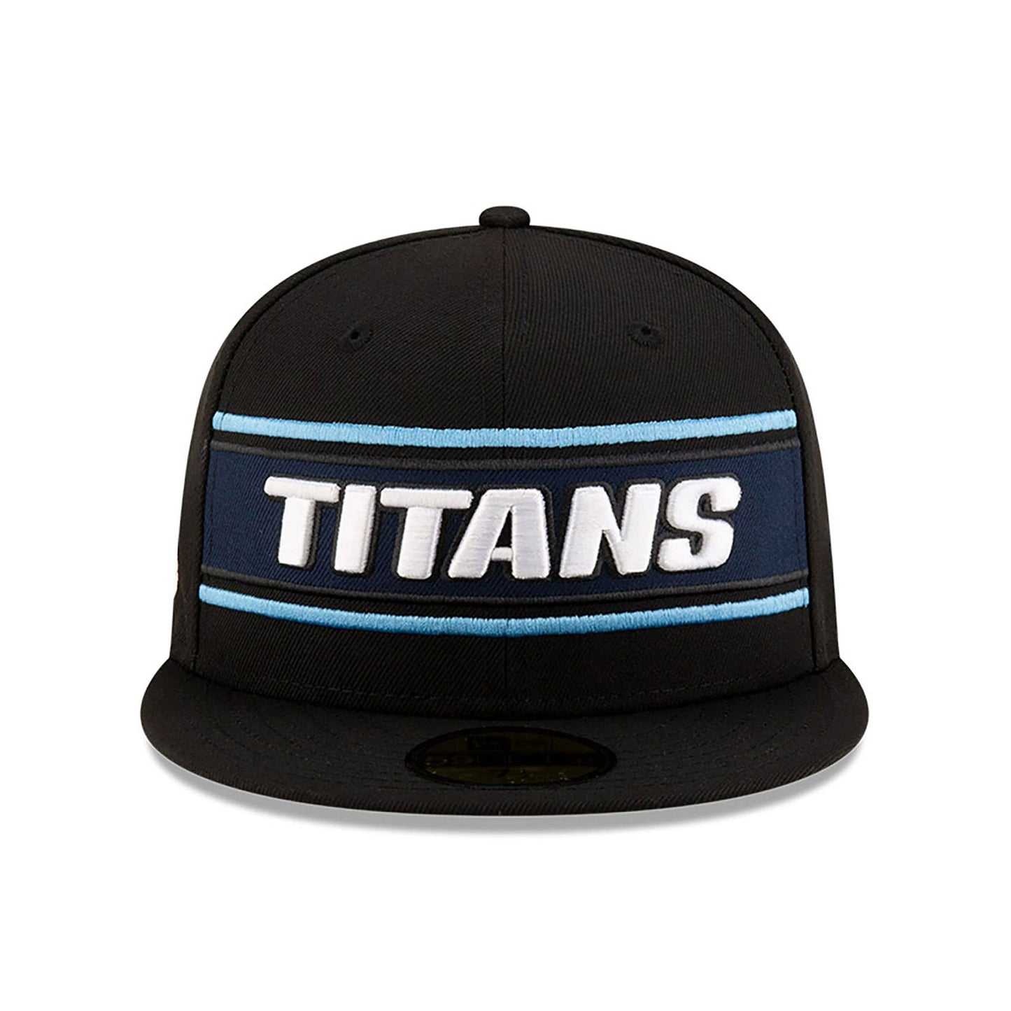 This is a Tennessee Titans NFL Sideline 2024 Black 59FIFTY Fitted Cap 3