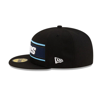 This is a Tennessee Titans NFL Sideline 2024 Black 59FIFTY Fitted Cap 7