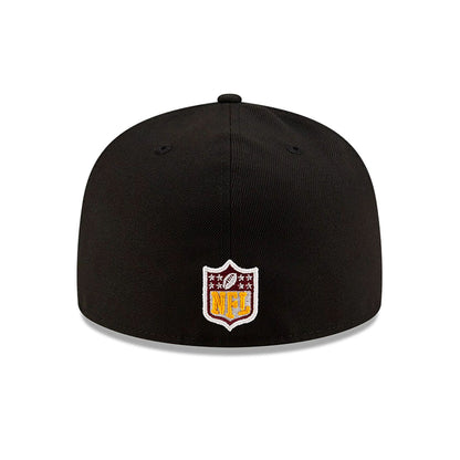 This is a Washington Commanders NFL Sideline 2024 Black 59FIFTY Fitted Cap 5