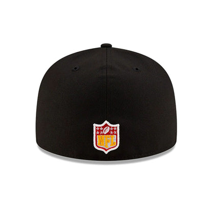 This is a Kansas City Chiefs NFL Sideline 2024 Black 59FIFTY Fitted Cap 5